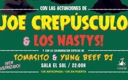 Halloween Party El Volcán: Joe Crepusculo, Los Nastys, Tomasito, y Yung Beef