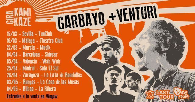 La gira Kamikaze de Garbayo y Venturi llega a Murcia