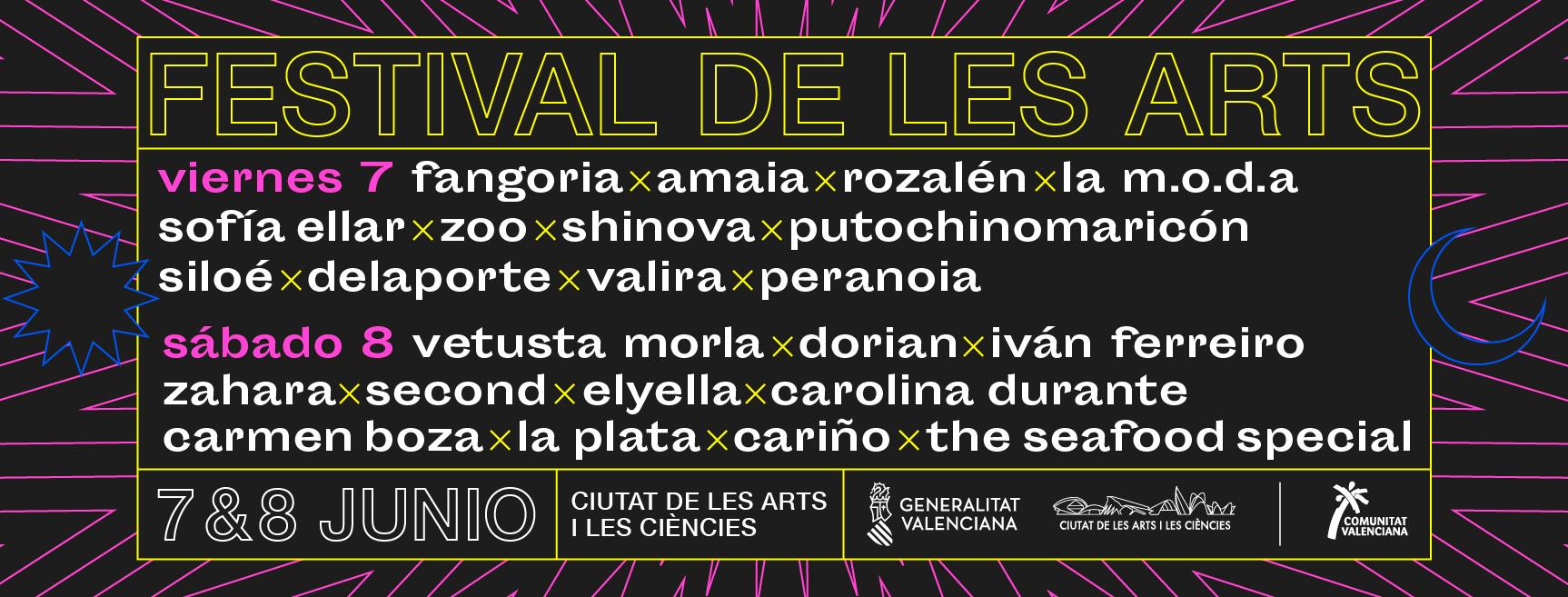 Festival de Les Arts 2019: Confirmaciones y entradas