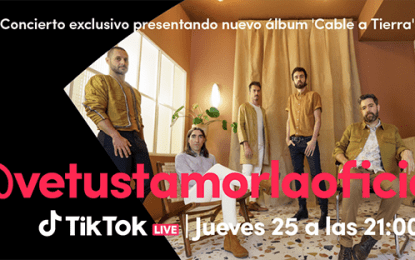 Vetusta Morla presenta ‘Cable a Tierra’ en concierto exclusivo en TikTok